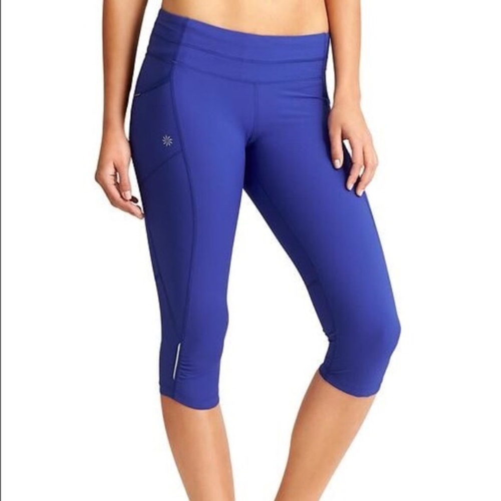 ATHLETA Dobby Be Free capri knicker leggings XS - Picture 1 of 8